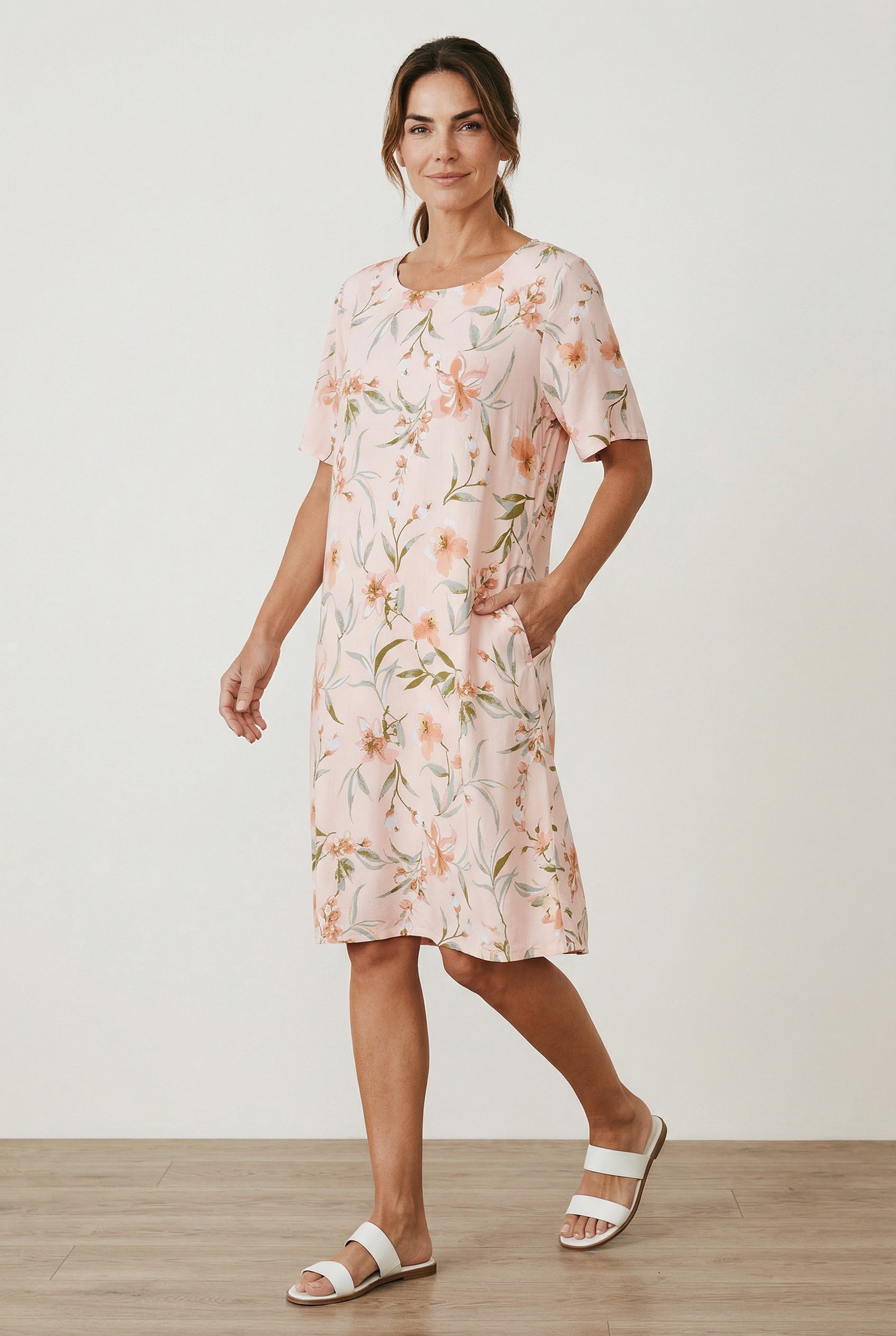 Batika Dress -Rayon - Image 3