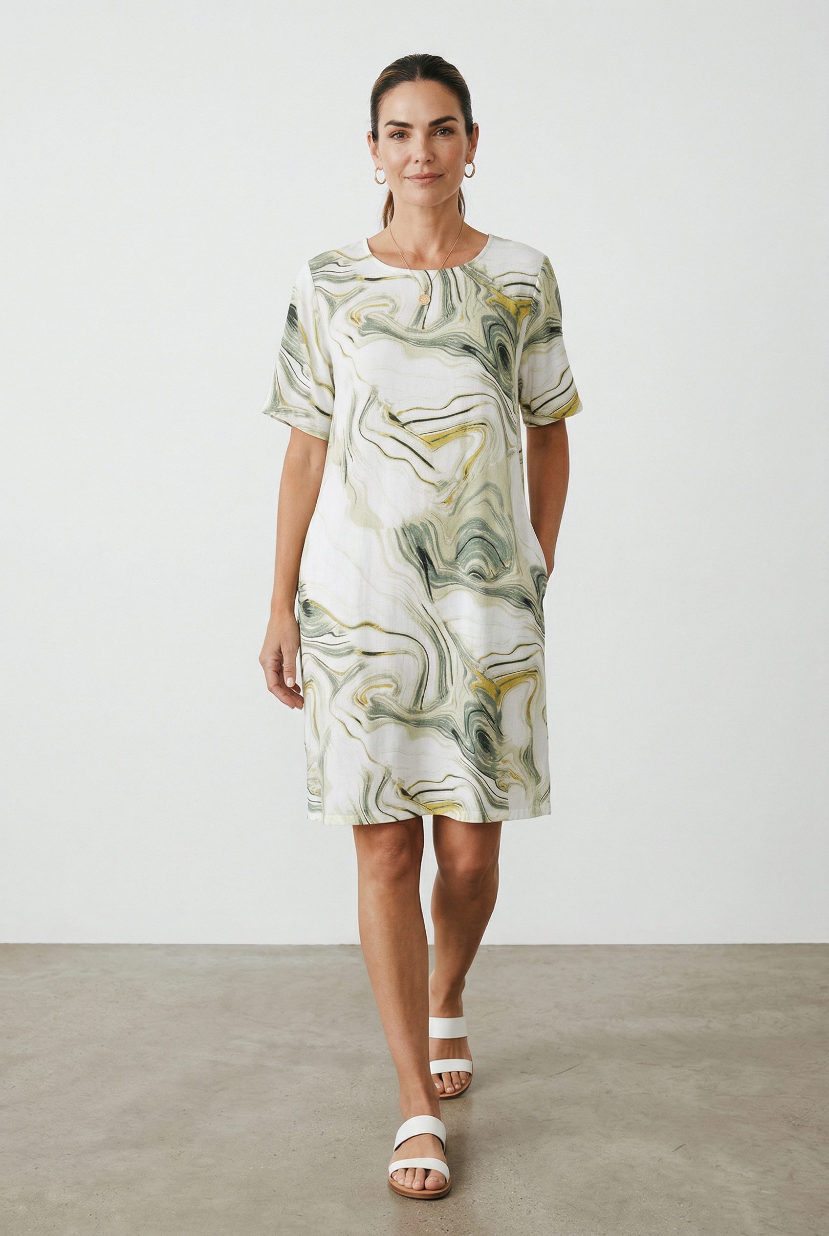 Batika Dress -Rayon - Image 2