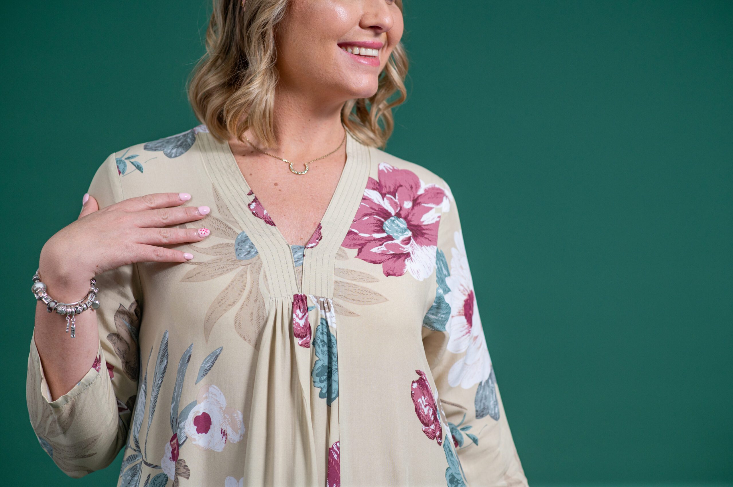 Carolyne Long Sleeve Dress - Rayon - Image 5
