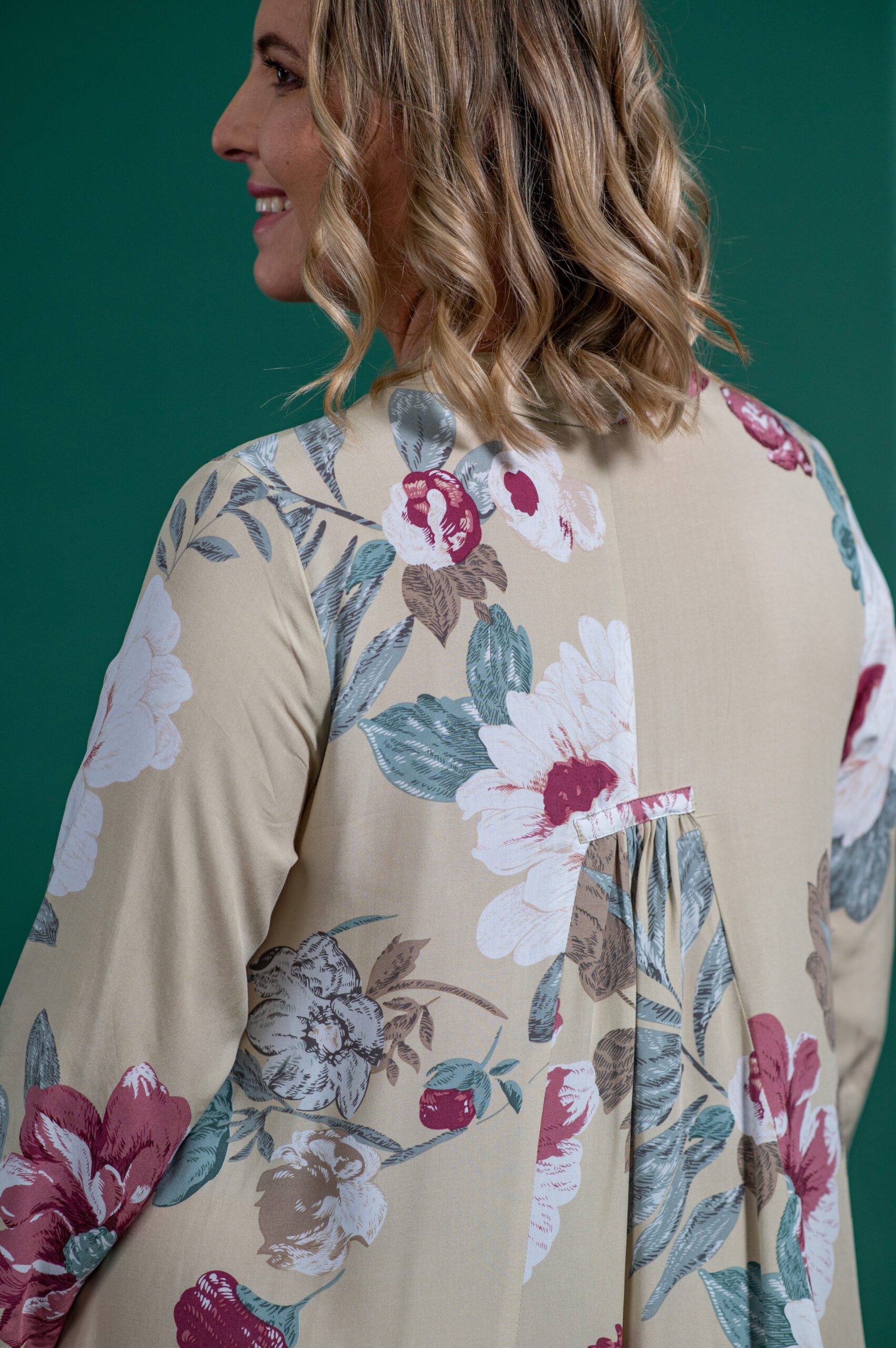 Carolyne Long Sleeve Dress - Rayon - Image 4