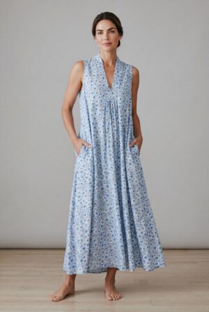 Carolyne Sleeveless Dress - Rayon