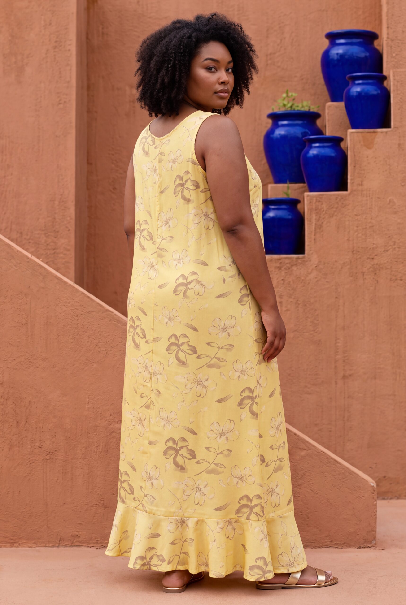 Danaé Flounce Dress - Image 2
